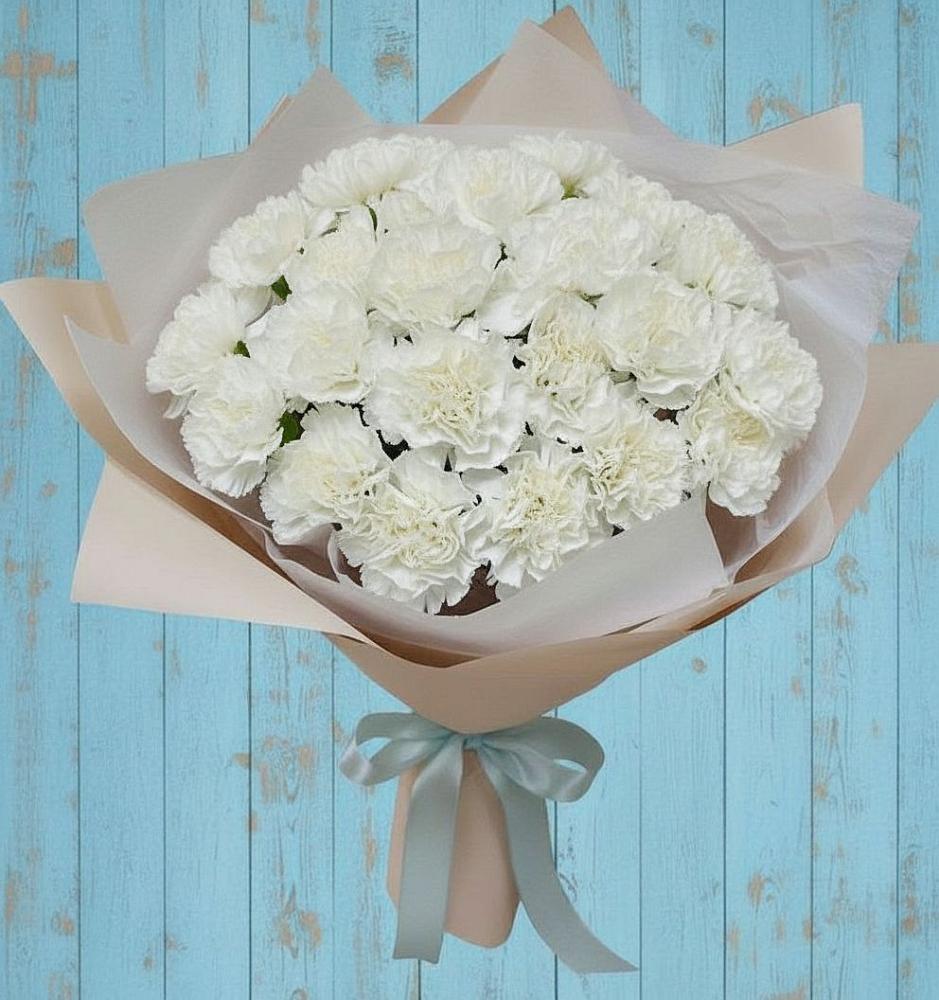 Букет цветов из: Гвоздики в Наро-Фоминске