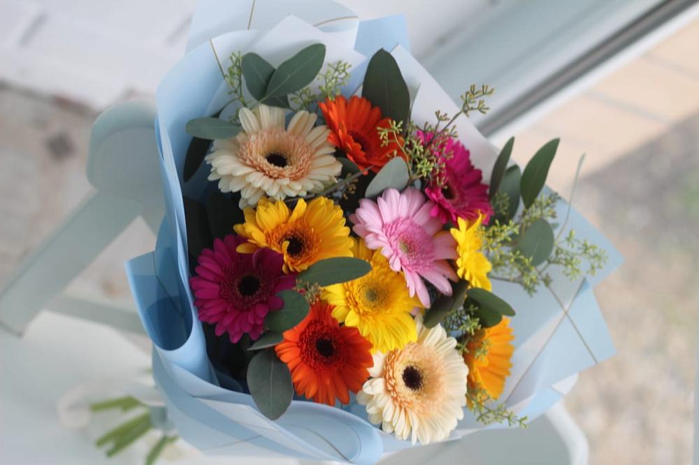 Букет цветов из: Герберы в Наро-Фоминске