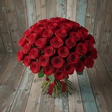 Букет 55 Красных роз Фридом #REPLACE_PRED# Наро-Фоминске