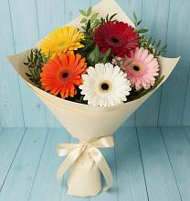 Букет цветов из:  Герберы в Наро-Фоминске