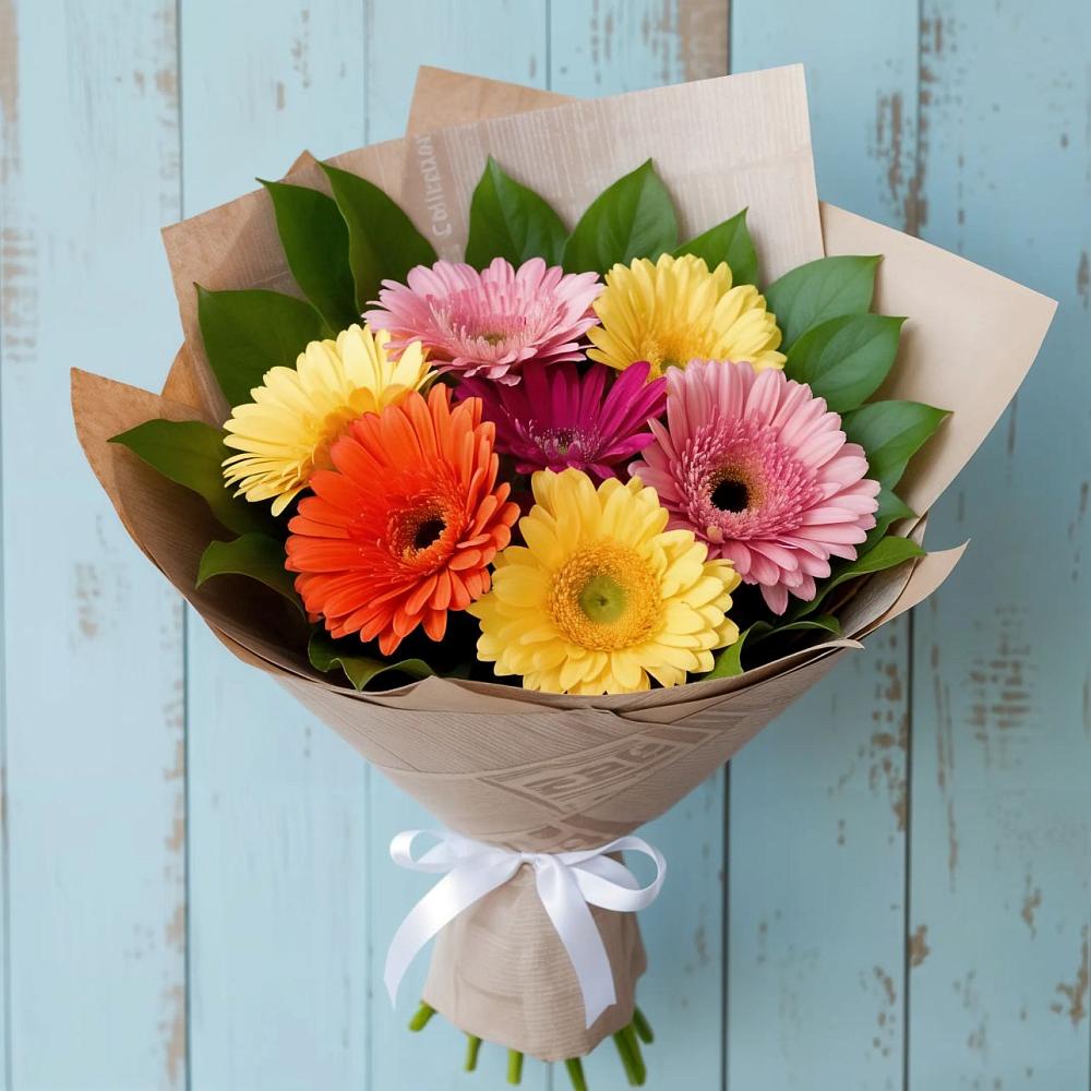 Букет цветов из: Герберы в Наро-Фоминске