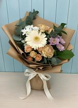 Букет цветов из:  Герберы и Хризантемы #REPLACE_PRED# Наро-Фоминске