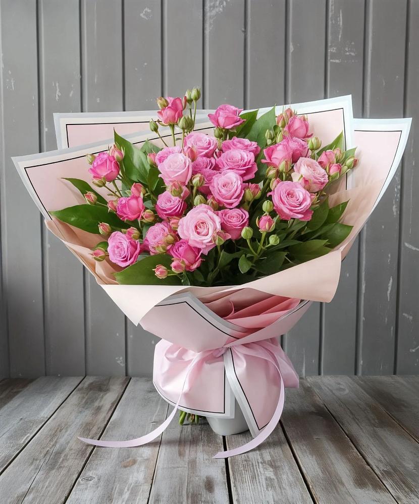 Букет Розовый кустик в Наро-Фоминске