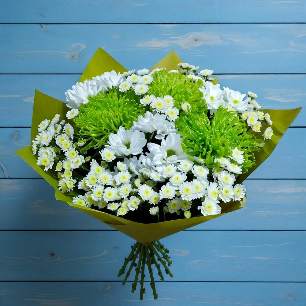 Букет цветов из: Хризантемы в Наро-Фоминске