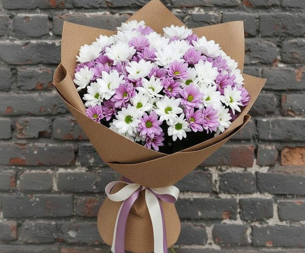 Букет цветов из: Хризантемы в Наро-Фоминске