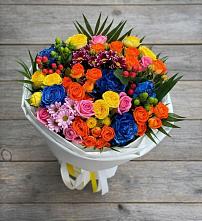 Букет цветов из:  Розы и Хризантемы в Наро-Фоминске