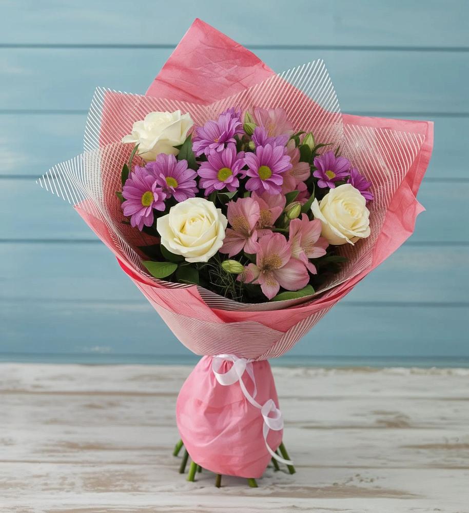 Букет цветов из: Герберы в Наро-Фоминске